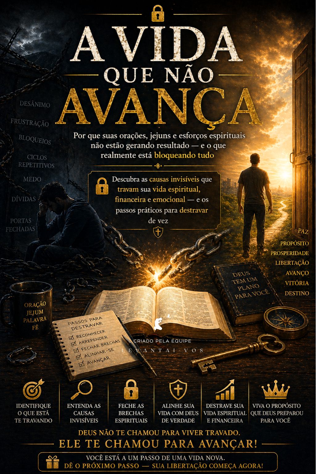 Capa do ebook A Vida Que Não Avança